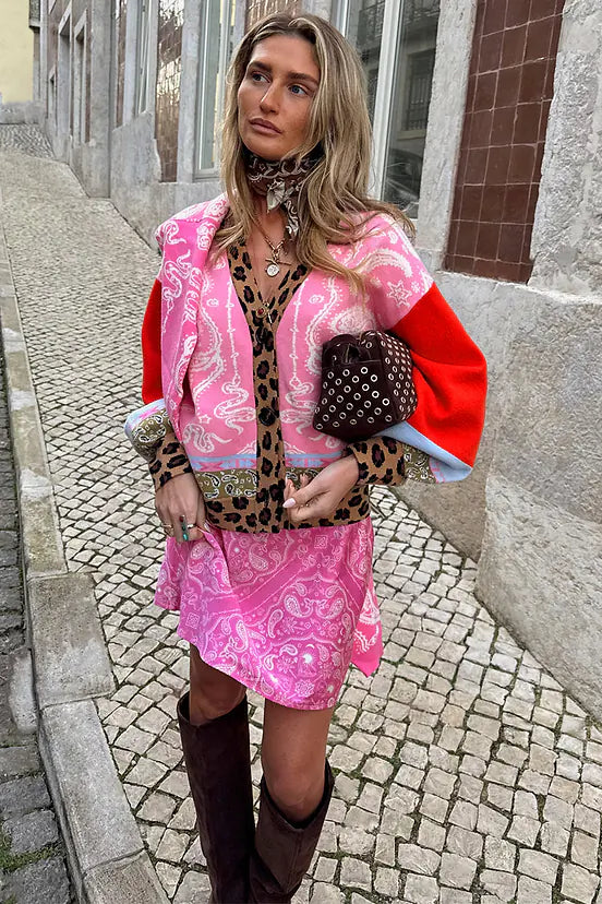 Splice Bandana Cardigan