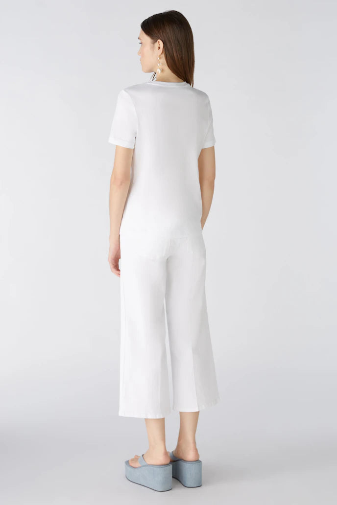 White patch t-shirt