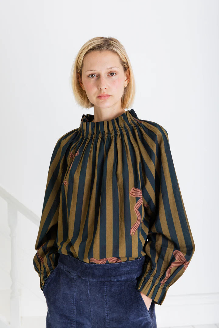 Margo Top in Midnight and Olive