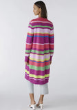 Oui knitted long cardigan