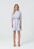Printed Chemisier Short Dress