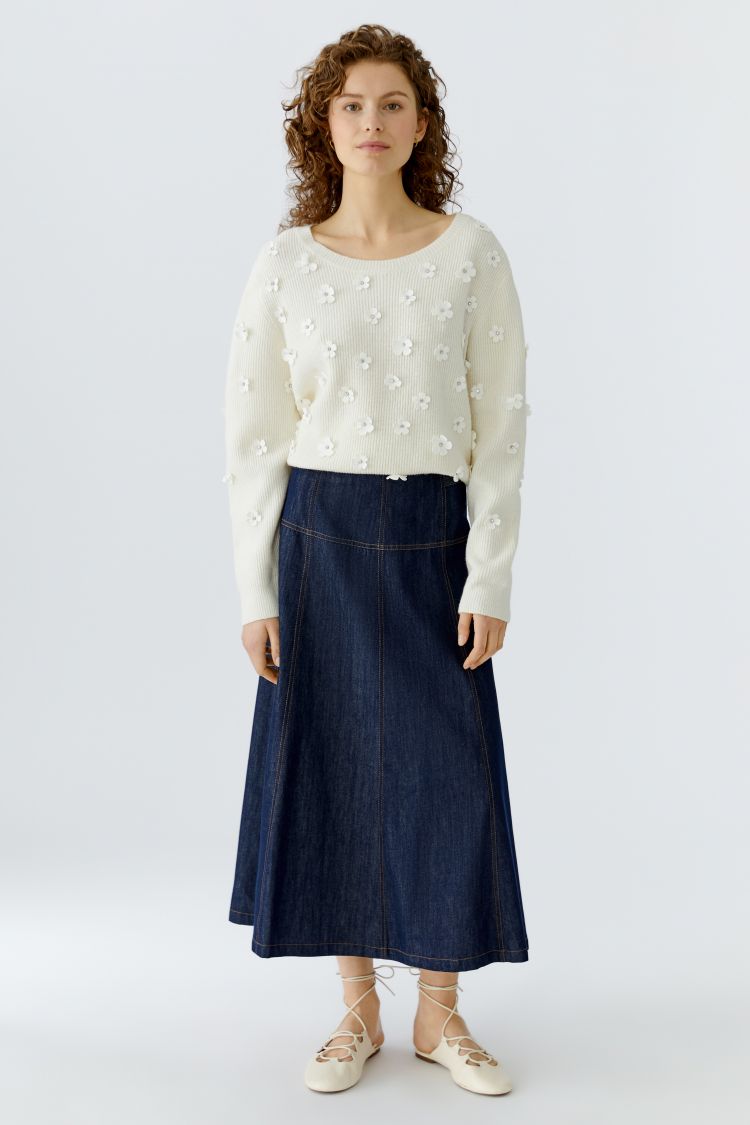 Gardenia Petal Sweater