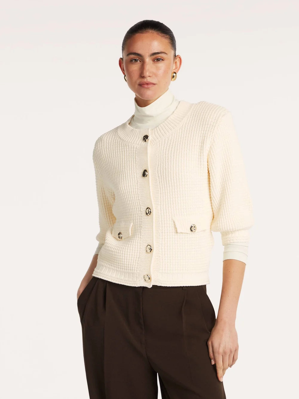 Anoushka Cardigan in Cream