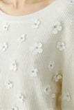 Gardenia Petal Sweater