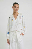 Optic White Culotte