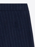 Navy Pinstripe Trouser in super soft fabric