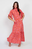 Gabriella Dress in Daisy Pink