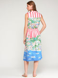 Beach Print Skirt