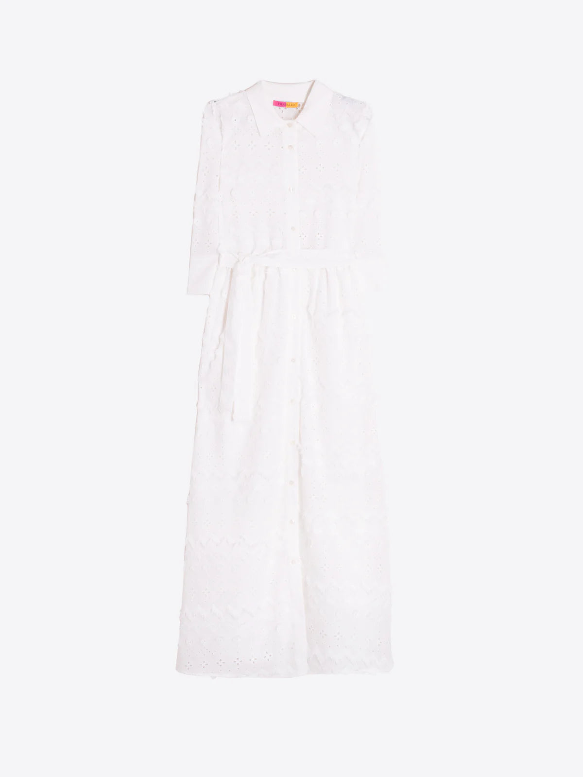 White Broderie Anglaise Dress