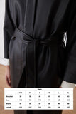 Nana Faux Leather Coat
