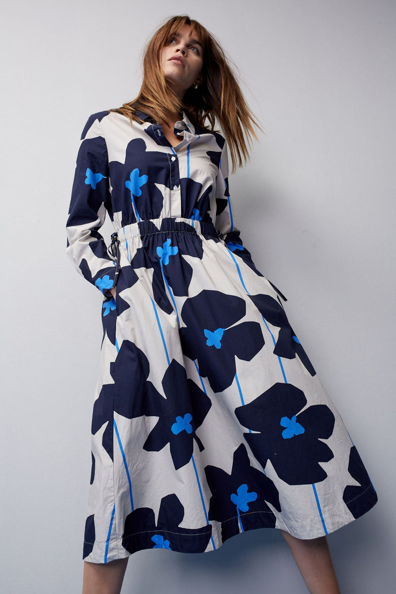 Midi dress - light stone blue