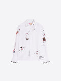 White Embroidered Shirt from Vila Gallo