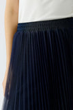 Navy Tulle Skirt