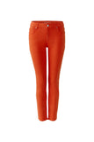 Orange Denim Jeans