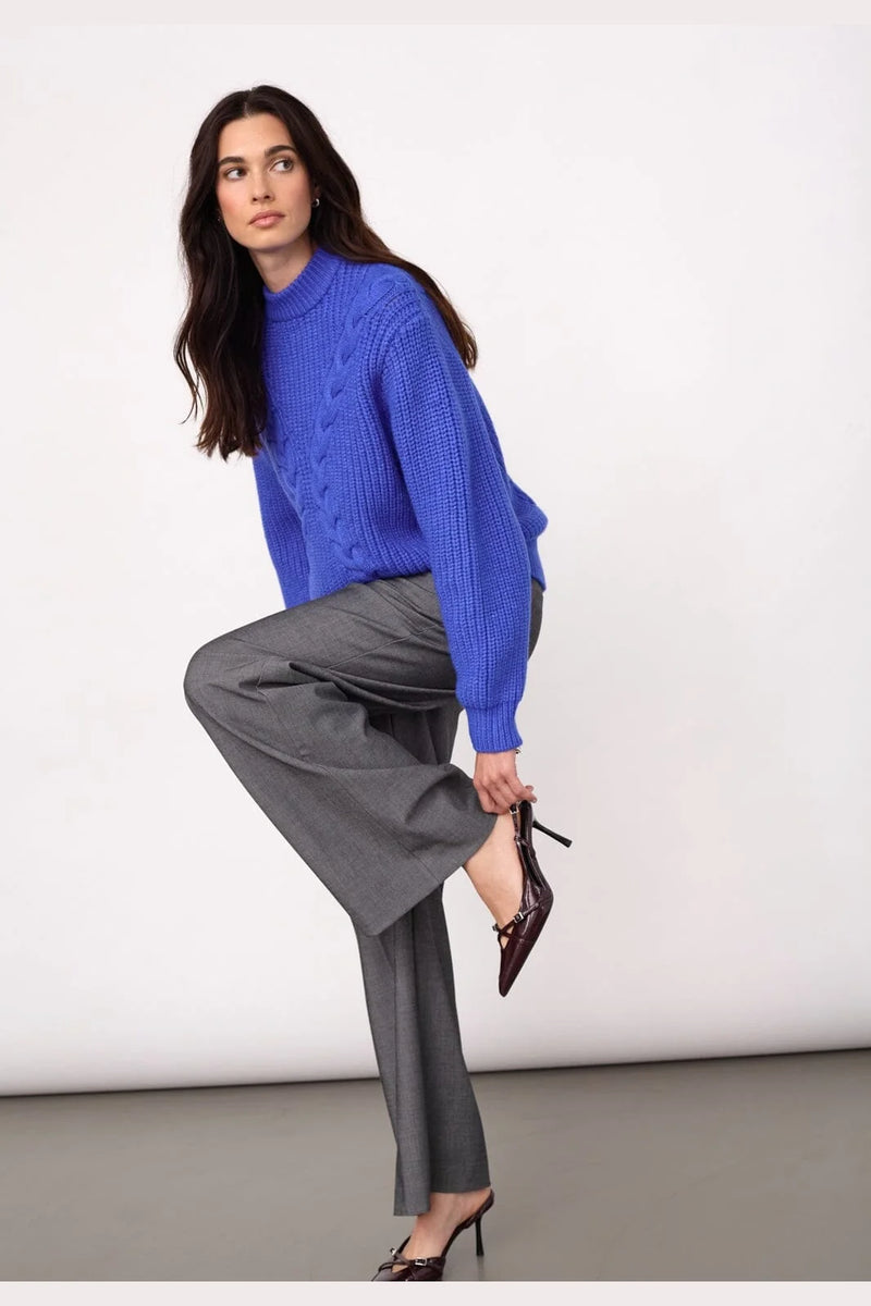 Row Sweater in Blue