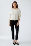 Cardigan in Gardenia