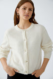Cardigan in Gardenia