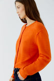 Oui Cardigan Orange
