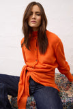 Oui Cardigan Orange