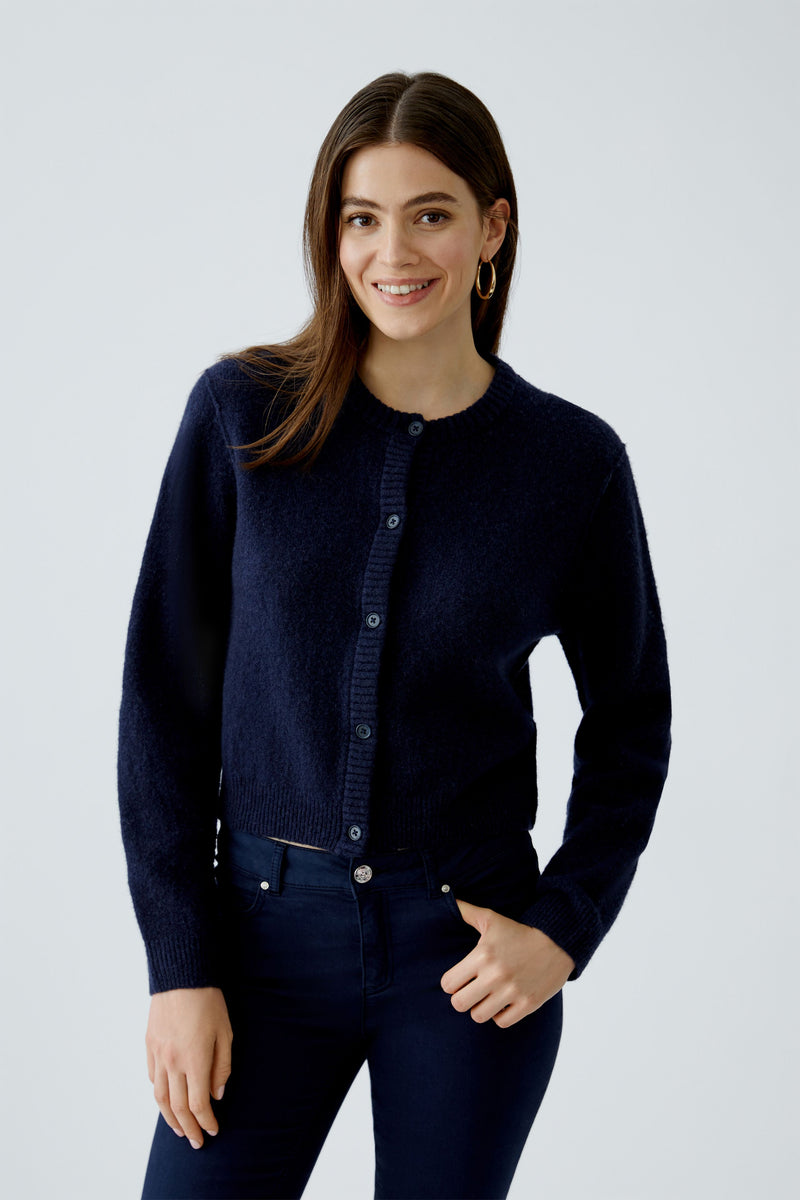 Cardigan in Dark Blue