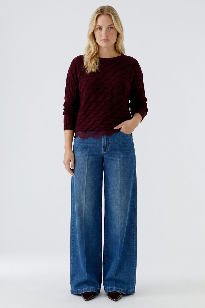 Sirah Sweater in Bramble Berry
