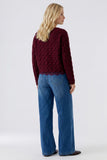 Sirah Sweater in Bramble Berry