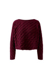 Sirah Sweater in Bramble Berry