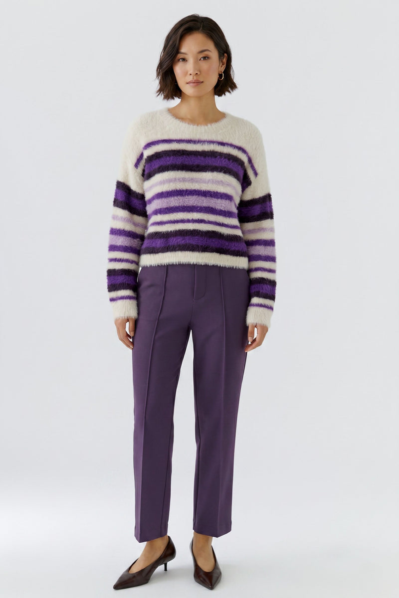 Deep Violet Neya Trousers from OUI