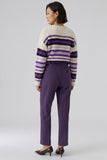 Deep Violet Neya Trousers from OUI