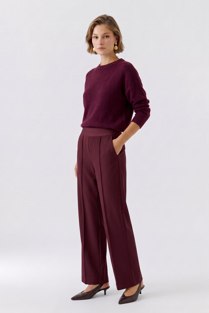 Lacy Trouser in Bramble Berry