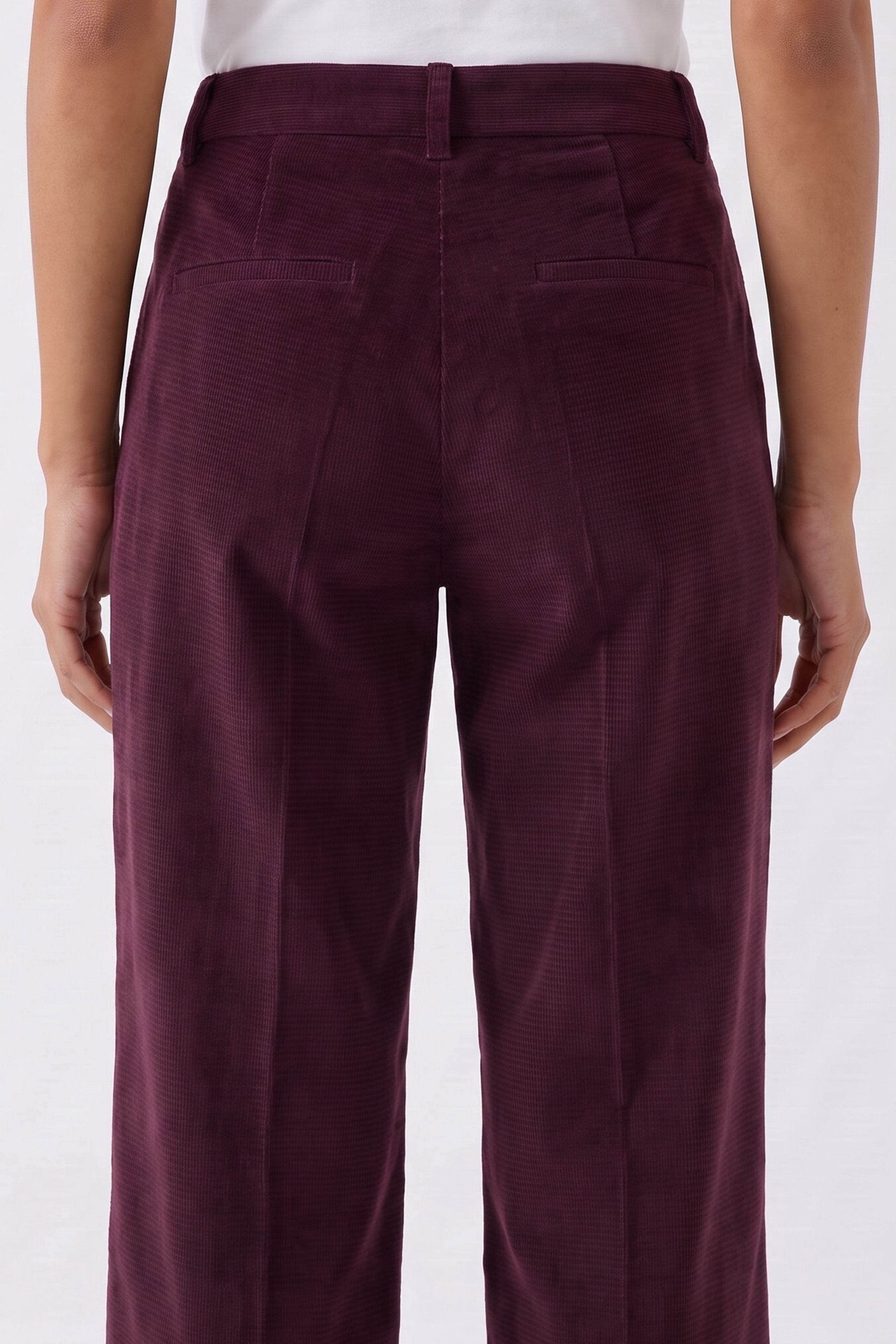 Lacy Trouser in Bramble Berry
