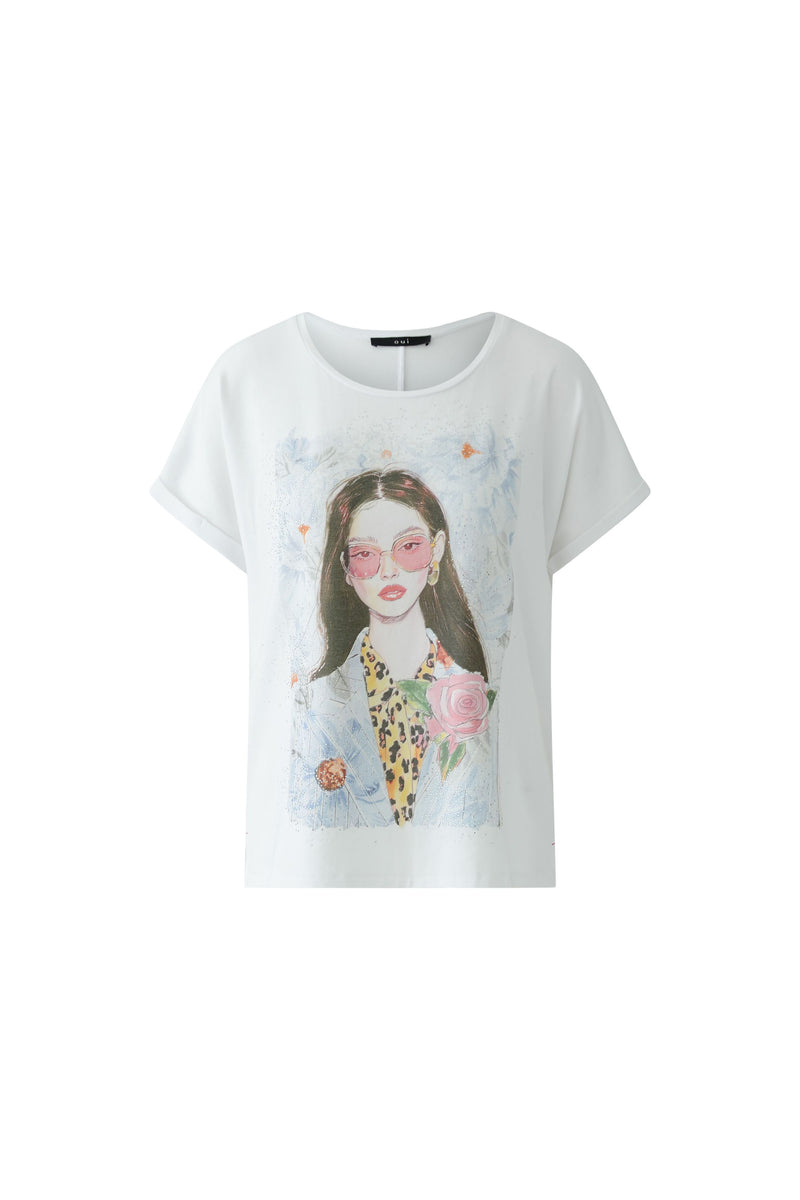 Lola Tshirt with Roses