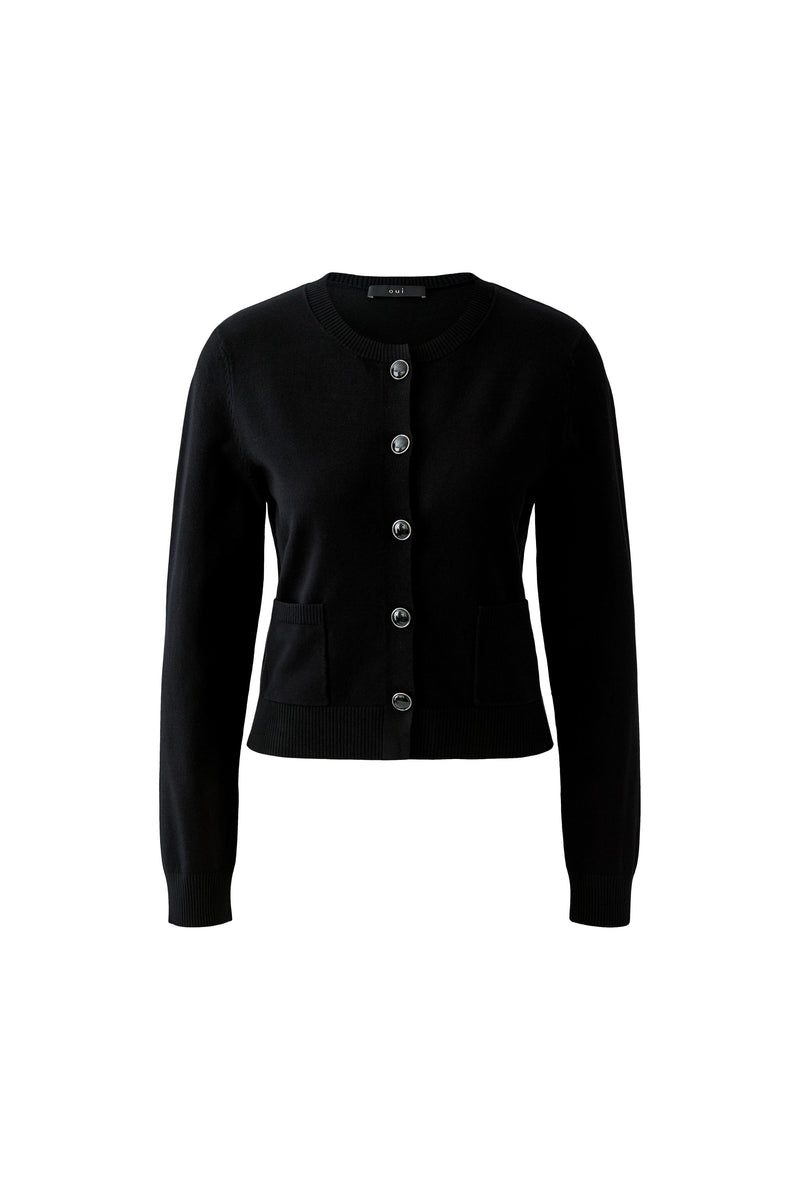 BLack Oui Cardigan