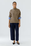 Taupe Sweater from Oui