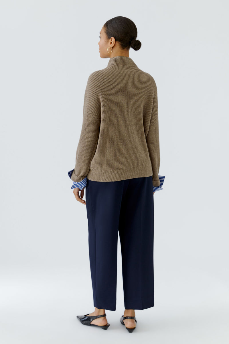 Taupe Sweater from Oui