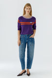 Violet and Orange Sweater