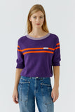 Violet and Orange Sweater