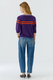 Violet and Orange Sweater
