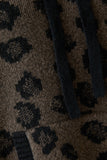 Leopard and Brown Hoodie