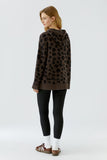 Leopard and Brown Hoodie