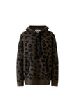 Leopard and Brown Hoodie