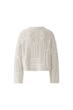 Beige Patchwork Sweater