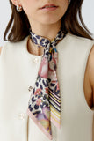 Silk hair and Neck Scarf