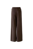 Brown Marlene Trouser in Soft Scuba