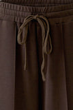 Brown Marlene Trouser in Soft Scuba