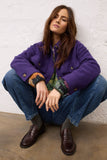 Purple Wool Overshirt / Jacket