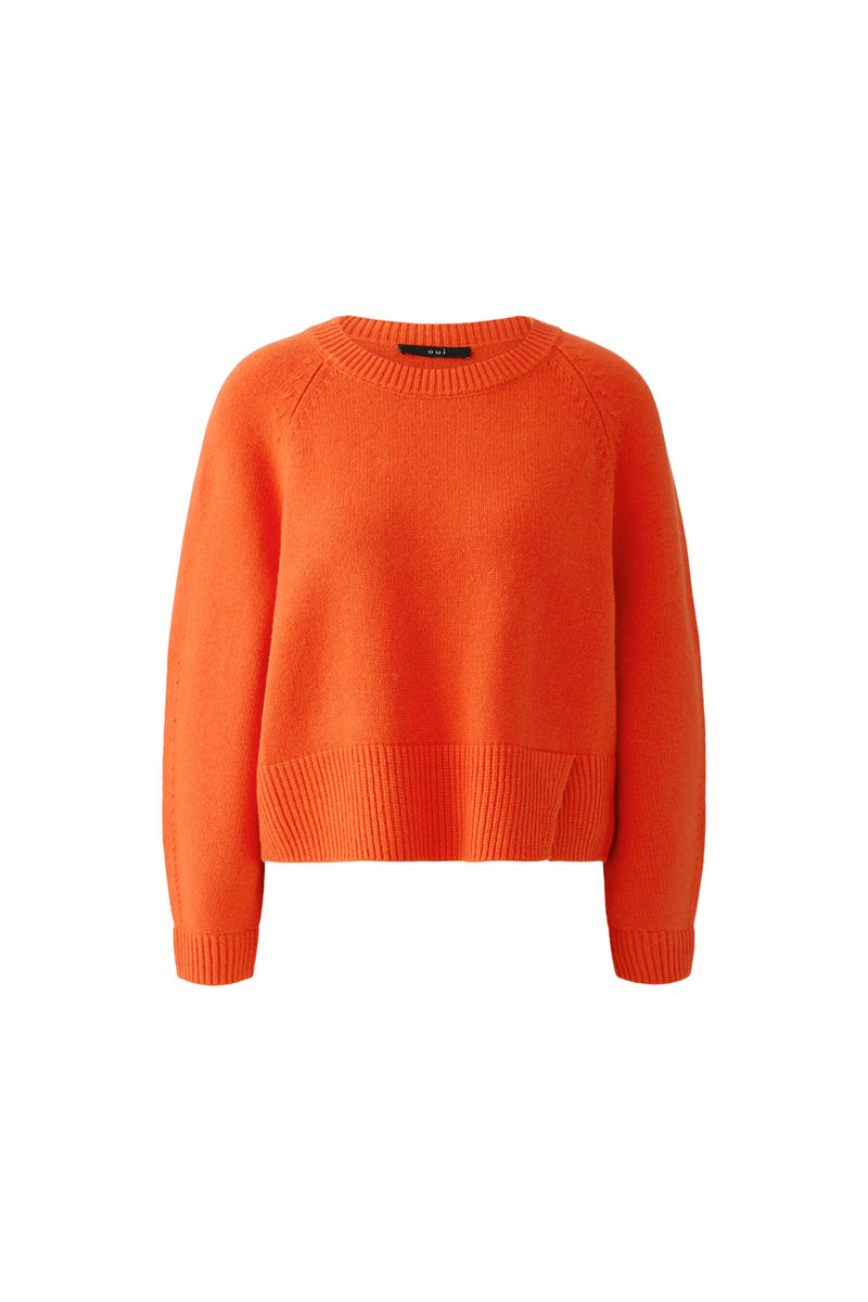 Orange Woolmix Sweater