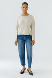 Light Beige Sweater in Woolmix