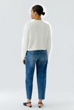 Ivory Soft Feel Cardi with Satin Tie