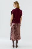 Sleeveless Sweater in Bramble Berry